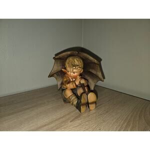 Large 5" Hummel Goebel Umbrella Boy 152 A Porcelain Figurine TMK 3 1960s RARE‎